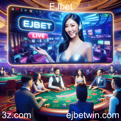 Descubra a categoria 'Ao Vivo' no EJbet: uma nova era de jogos online