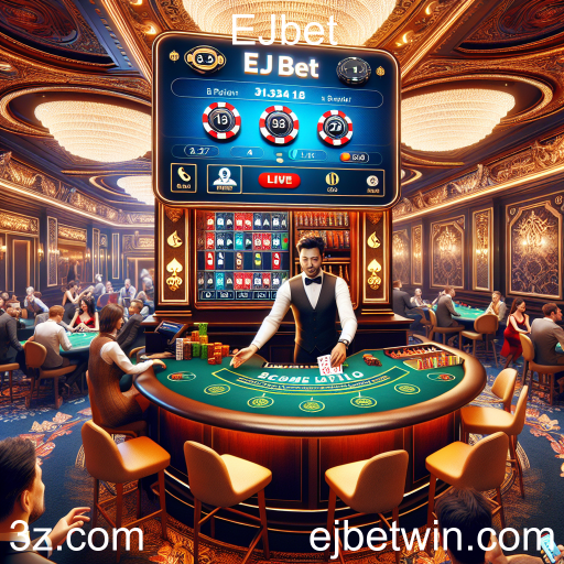 Experiência Imersiva em Cassinos Ao Vivo no EJbet